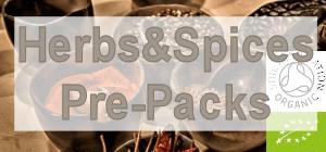 ORGANIC HERBS & SPICES PACKS